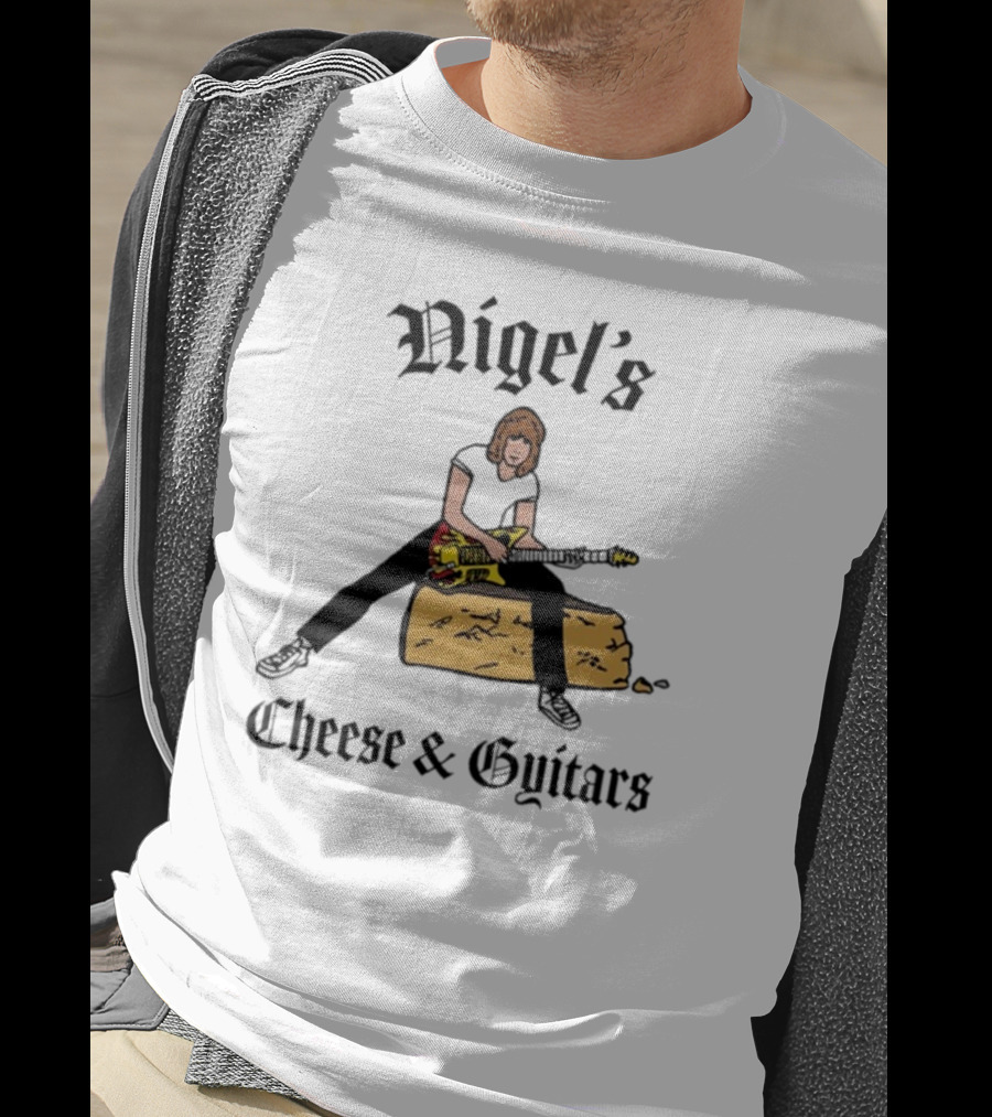 Nigel’s Cheese And Guitars Spinal Tap II Graphic T-Shirt