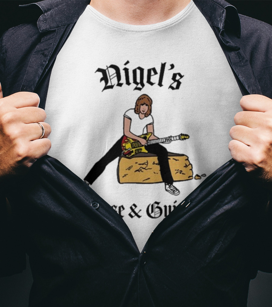 Nigel’s Cheese And Guitars Spinal Tap II Graphic T-Shirt