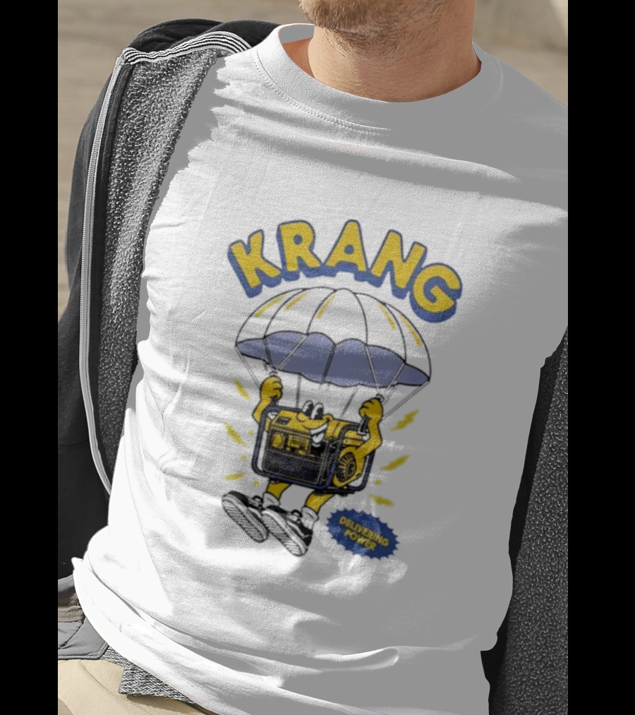 Brisbane Broncos 2025 Adults Grand Final KRANG Delivering Power T-Shirt
