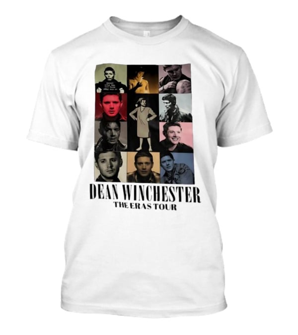 Dean Winchester The Eras Tour Supernatural TV Show T-Shirt