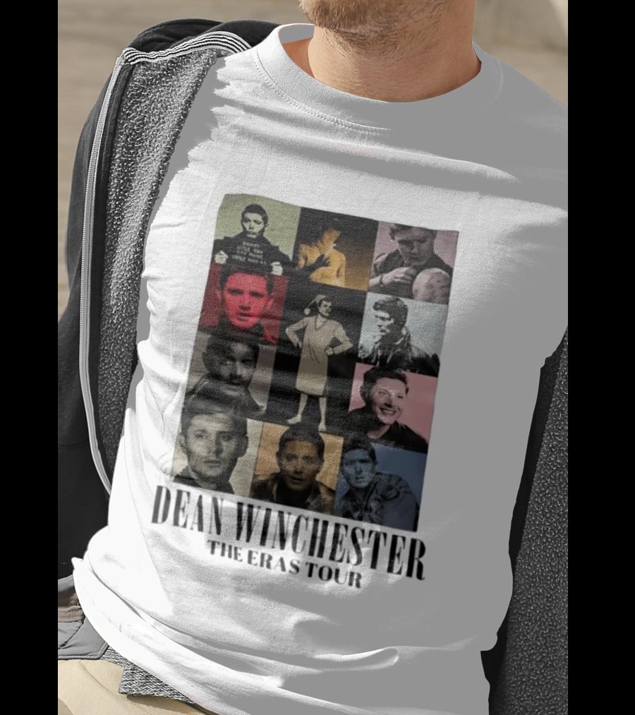 Dean Winchester The Eras Tour Supernatural TV Show T-Shirt