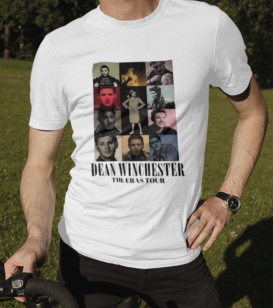 Dean Winchester The Eras Tour Supernatural TV Show T-Shirt