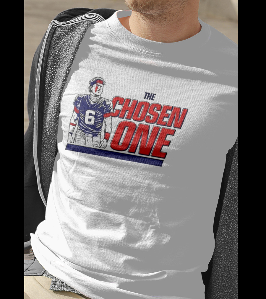 Jaxson Dart New York Giants The Chosen One T-Shirt