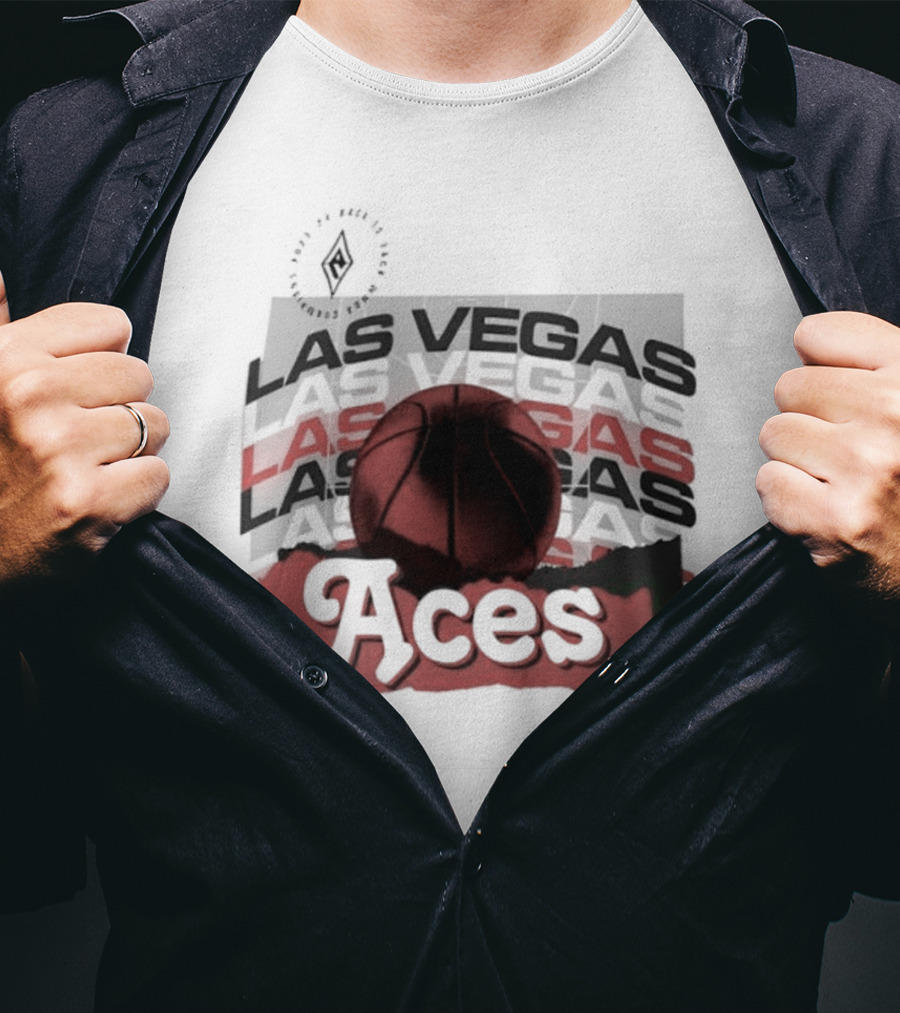 Las Vegas Aces Basketball 2025 WNBA Playoffs Power Forward Team Spirit T-Shirt