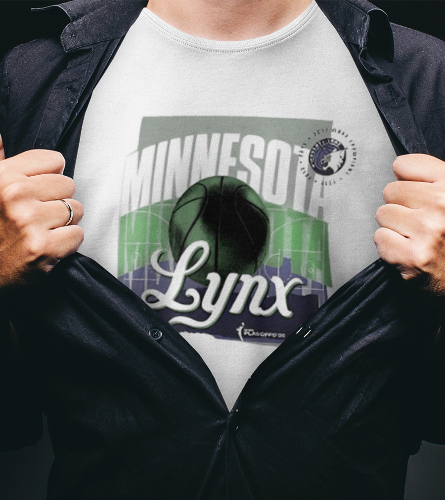 Minnesota Lynx Playoffs 2025 Power Forward WNBA T-Shirt