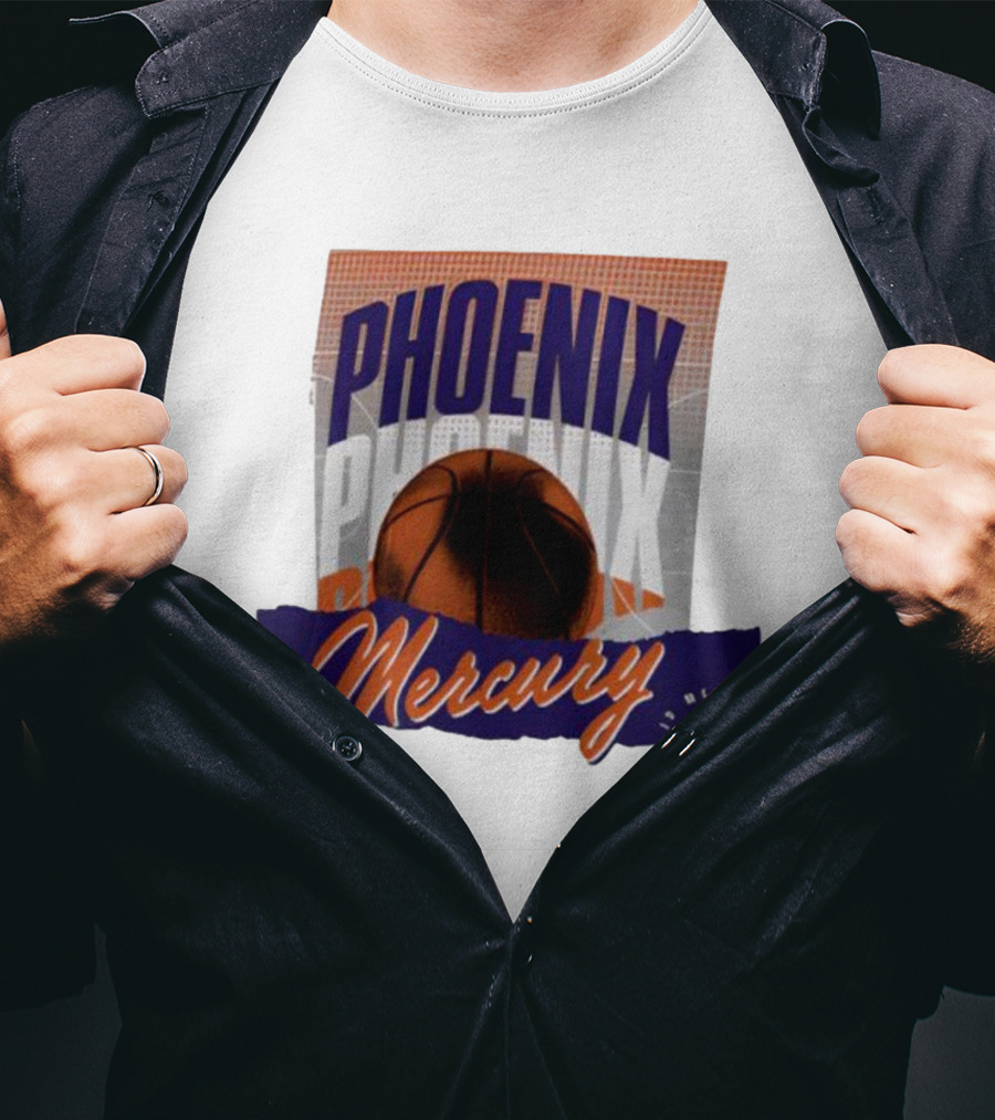 Phoenix Mercury Basketball 2025 WNBA Playoffs Power Forward T-Shirt