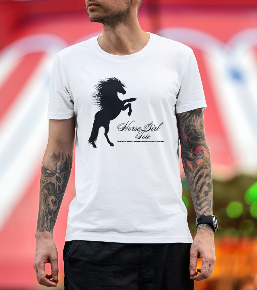 Ride Horse Cowgirl Country Girls Love Cowboys T-Shirt