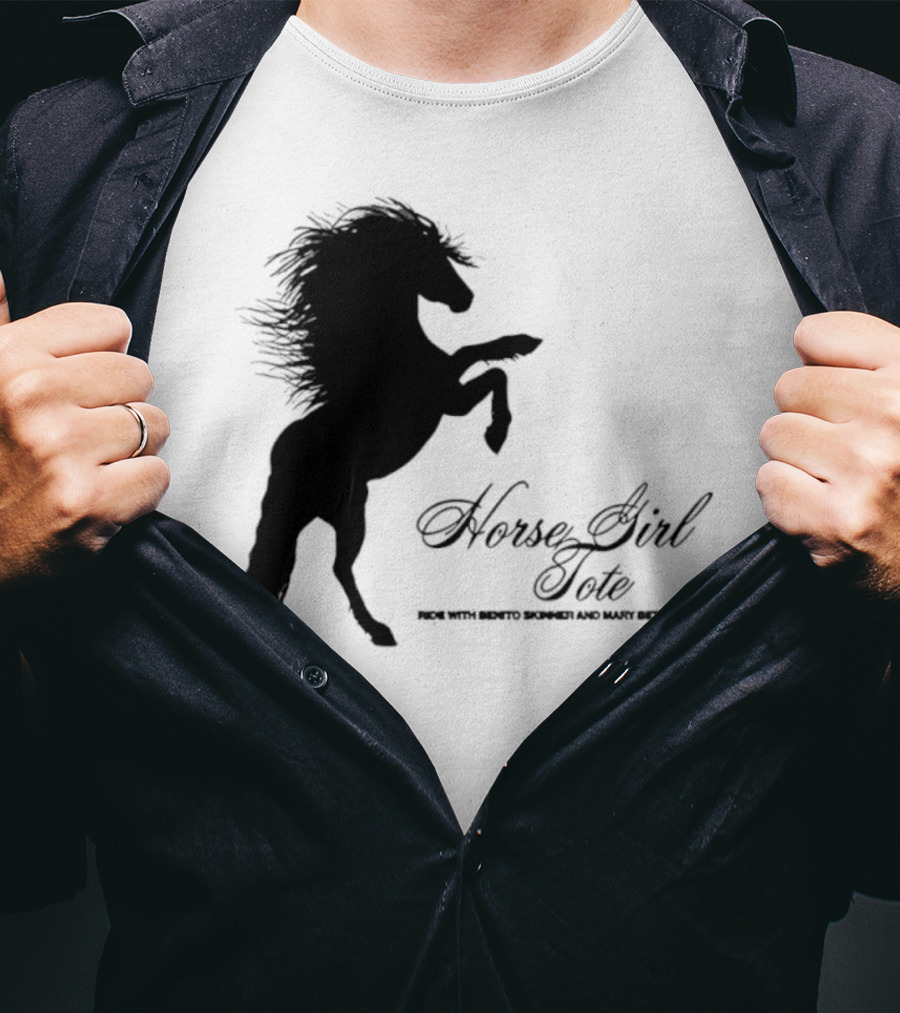 Ride Horse Cowgirl Country Girls Love Cowboys T-Shirt