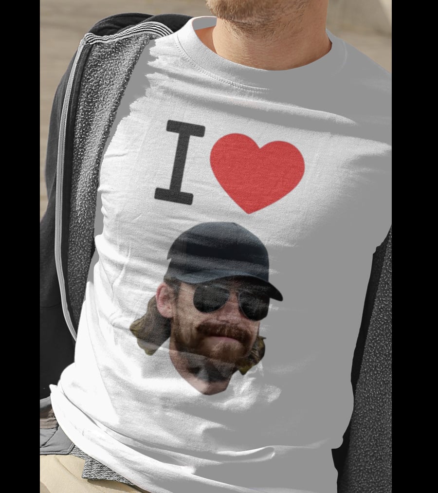 I Heart Ryan Blaney Racing Fan Apparel T-Shirt