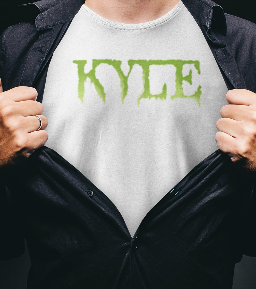 Send It Kyle Bold Green Typography T-Shirt