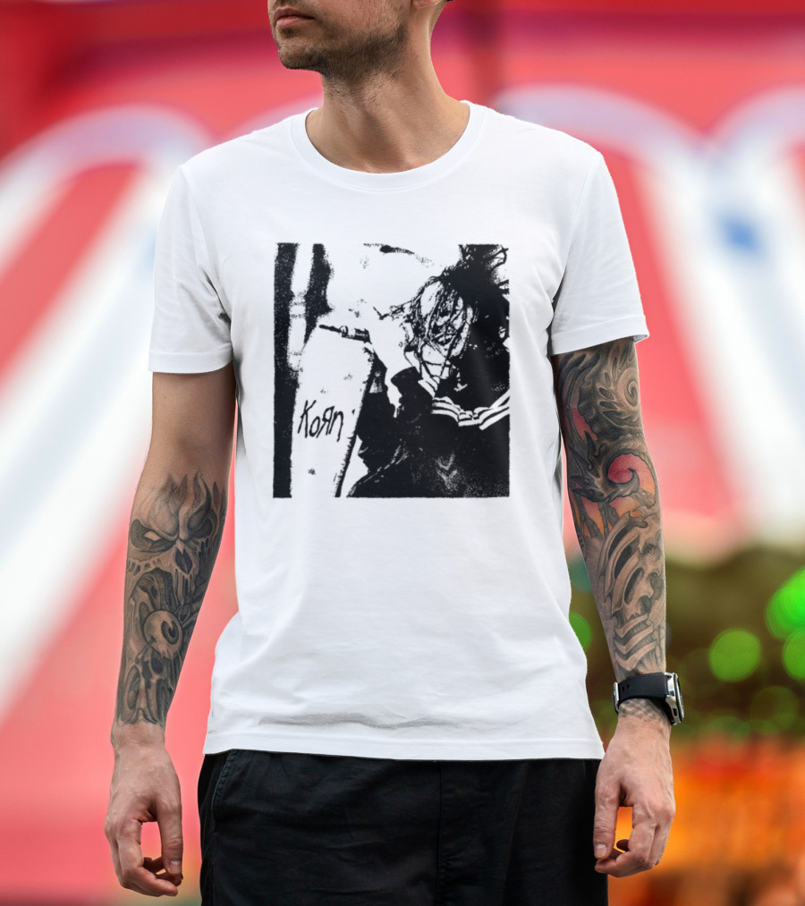 Thesanantoniosharpist Korn Basketball Fusion T-Shirt