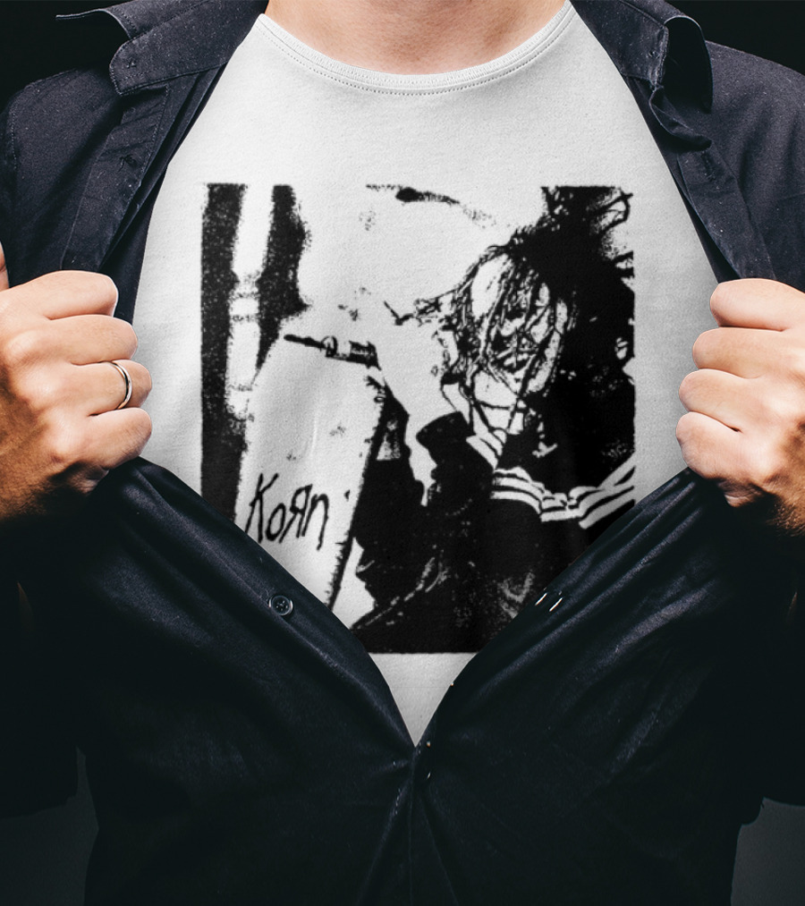 Thesanantoniosharpist Korn Basketball Fusion T-Shirt