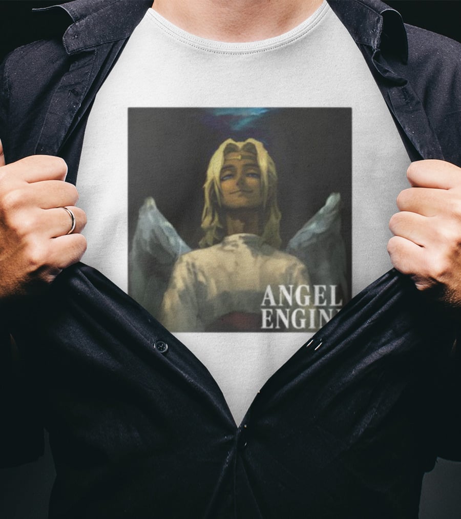 Angel Engine Uriel Angelic Wings Character T-Shirt