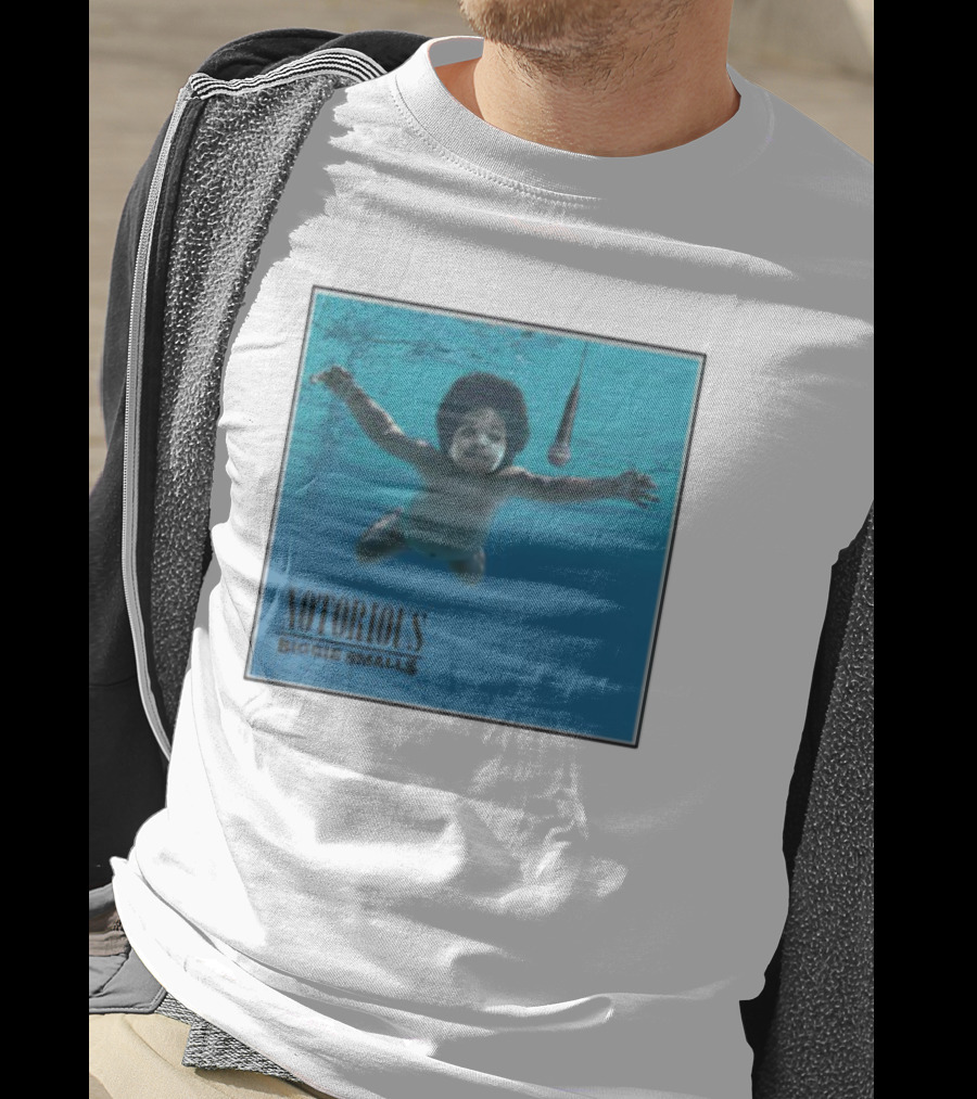 Eggs Tyrone Notorious Biggie Smalls Baby Swimming Microphone T-Shirt