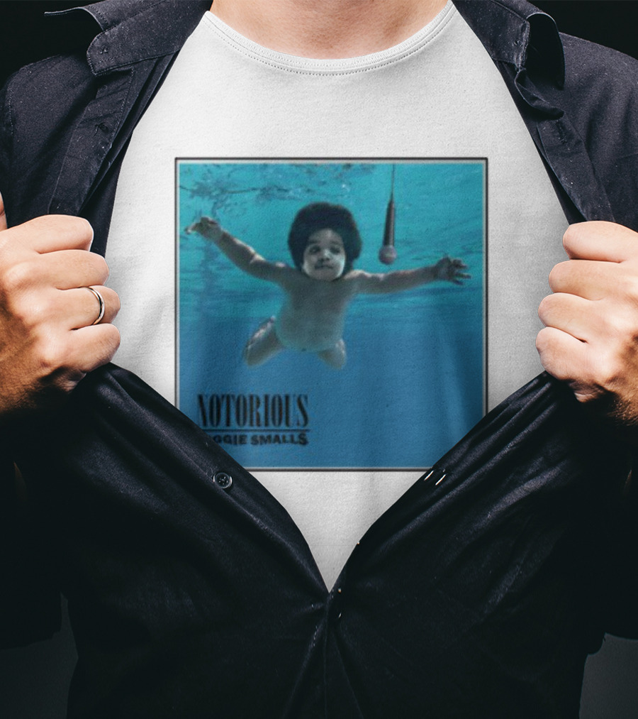 Eggs Tyrone Notorious Biggie Smalls Baby Swimming Microphone T-Shirt