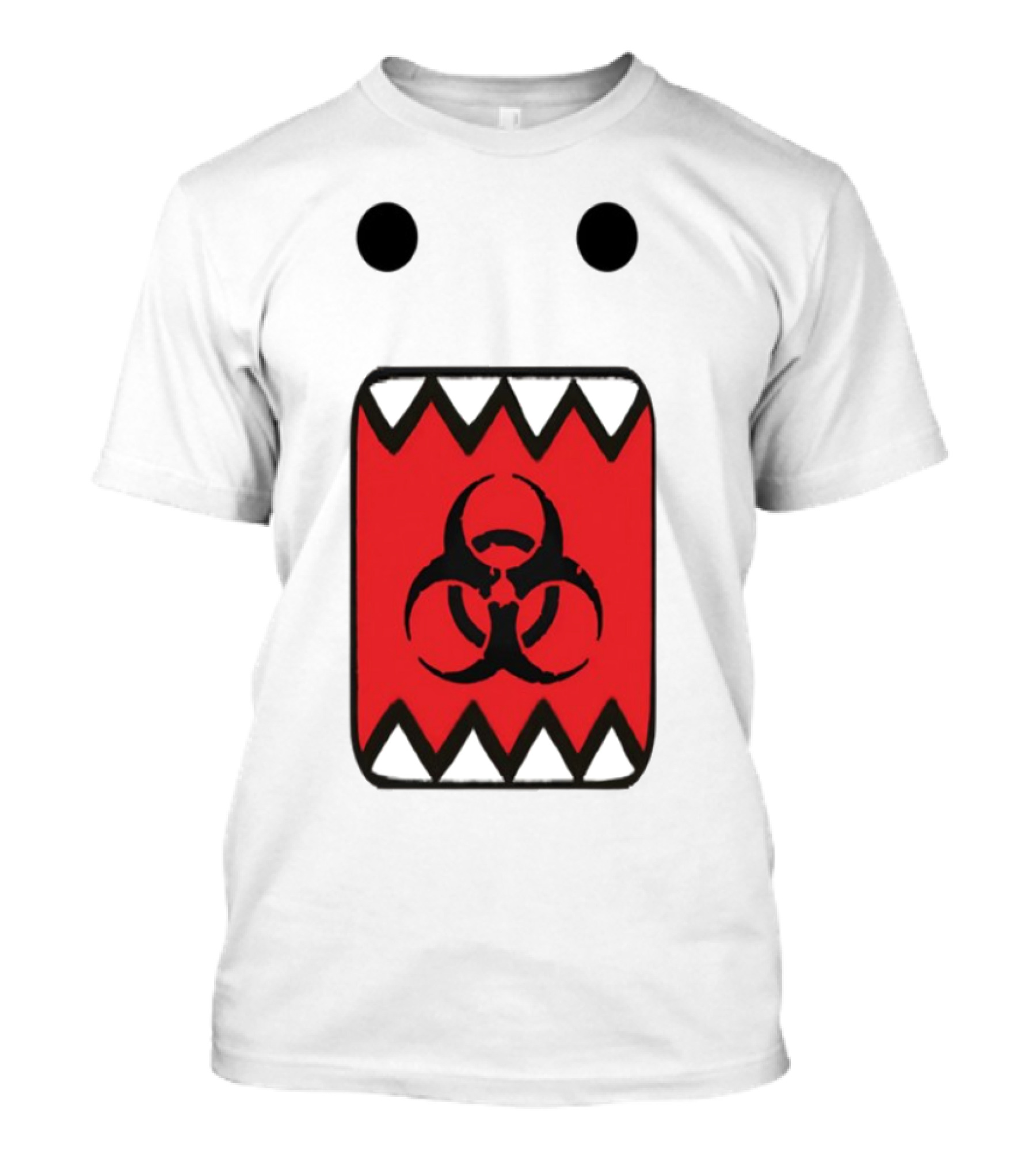 Romanceplanet Domo Kun Biohazard Symbol Design T-Shirt