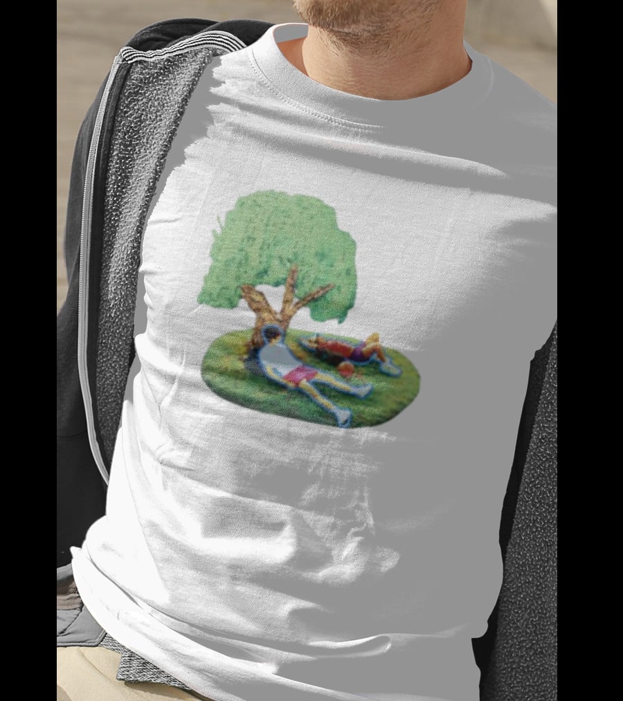 Slushynoobz Tree Relaxing Under Summer Shade With Friends T-Shirt