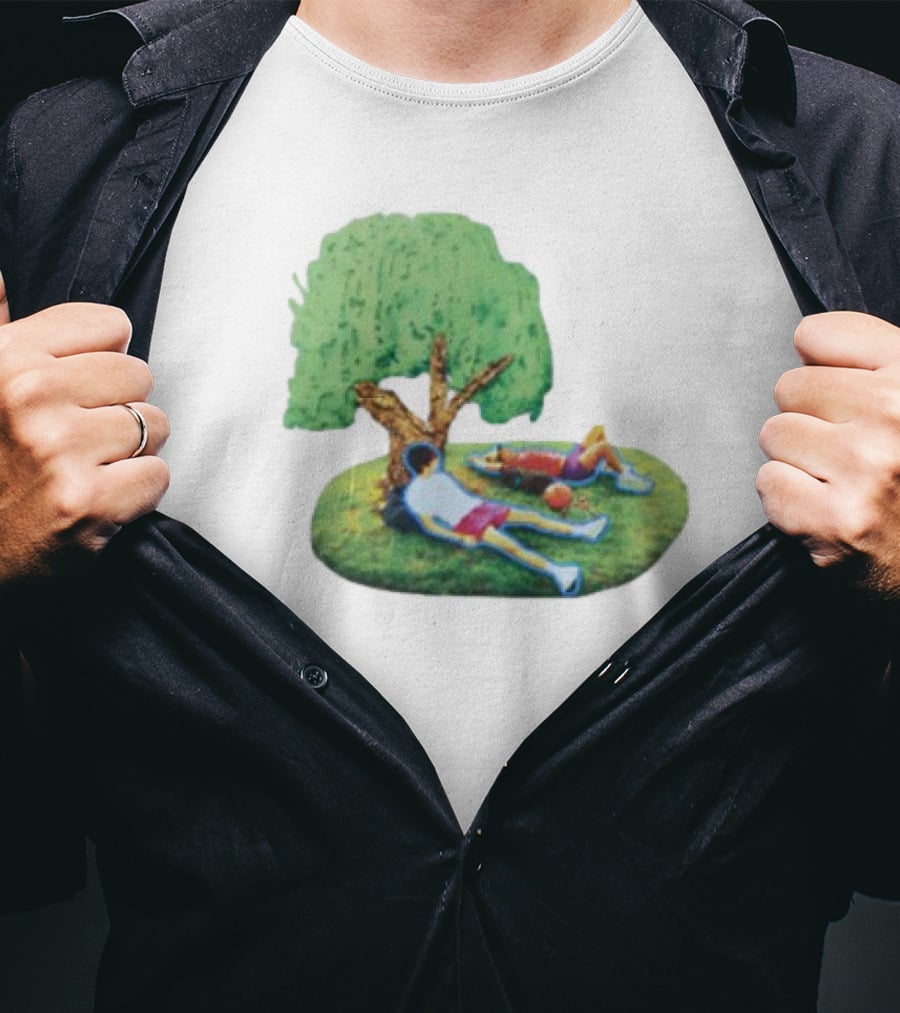 Slushynoobz Tree Relaxing Under Summer Shade With Friends T-Shirt