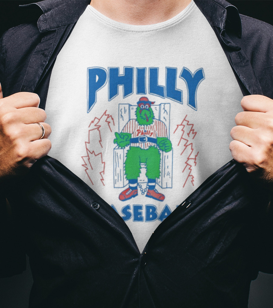 Philly Baseball You Judge From The Shore Never Sunk Into The Deep Where I Dwell T-Shirt