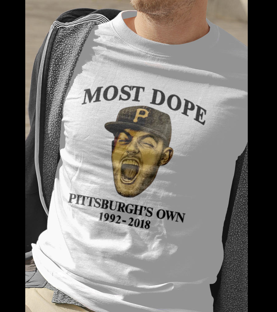 Most Dope Pittsburgh's Own 1992 2018 P Hat Tribute T-Shirt