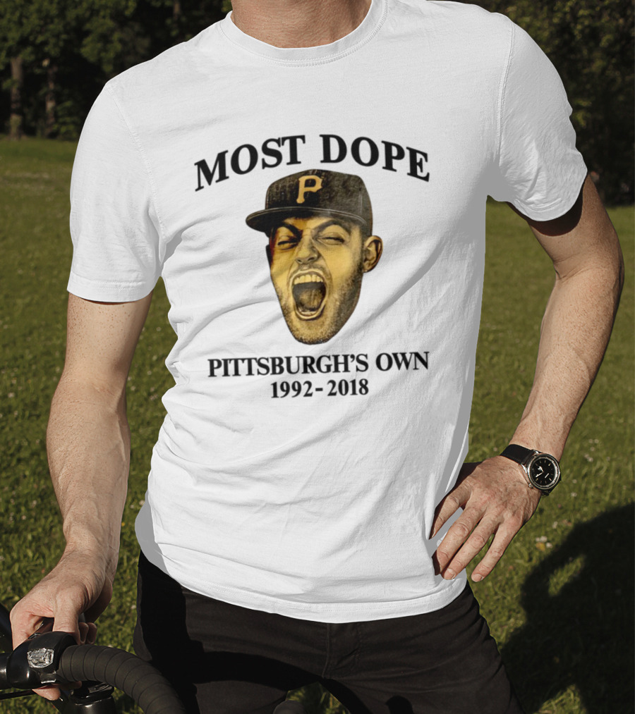 Most Dope Pittsburgh's Own 1992 2018 P Hat Tribute T-Shirt