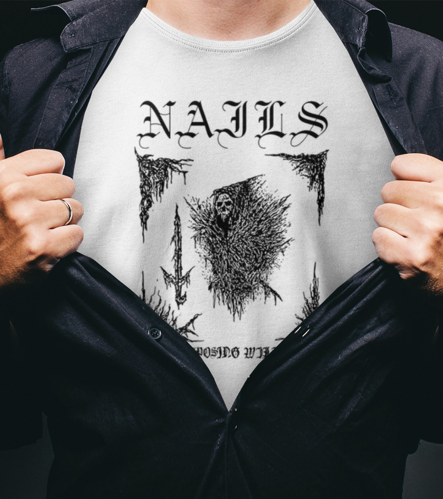 Nails Imposing Sword A.N.D 2023 T-Shirt