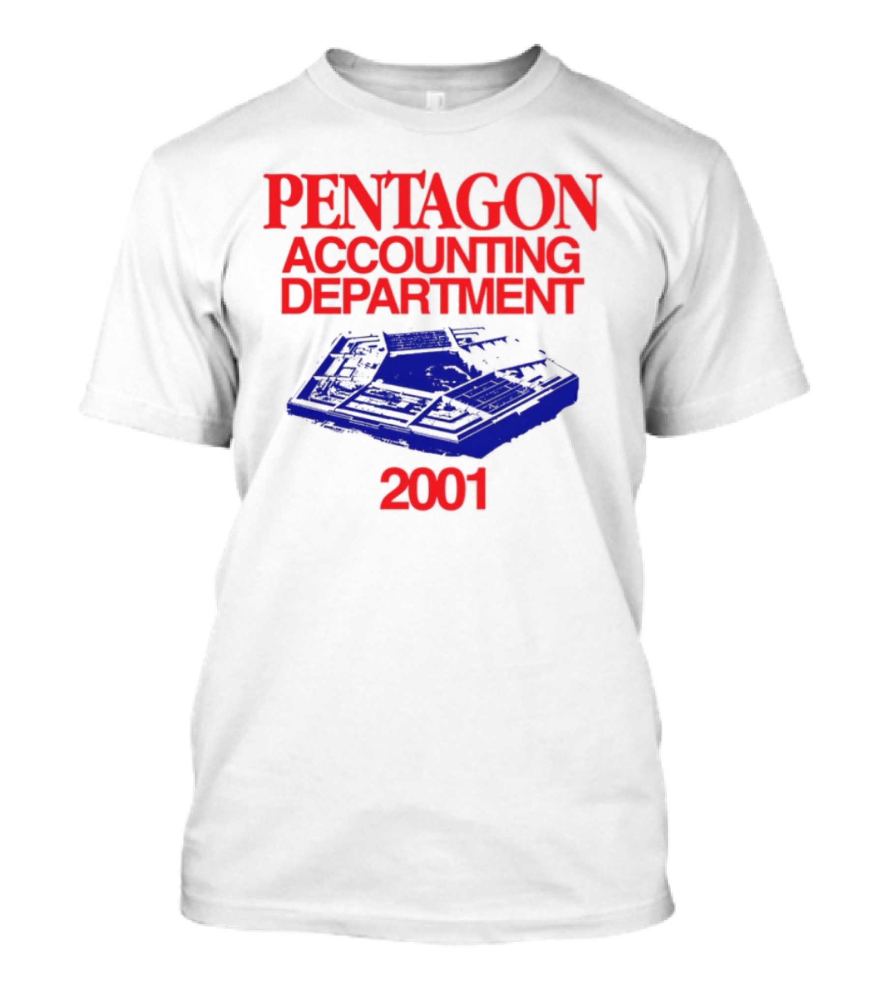 Pentagon Accounting Department 2001 T-Shirt