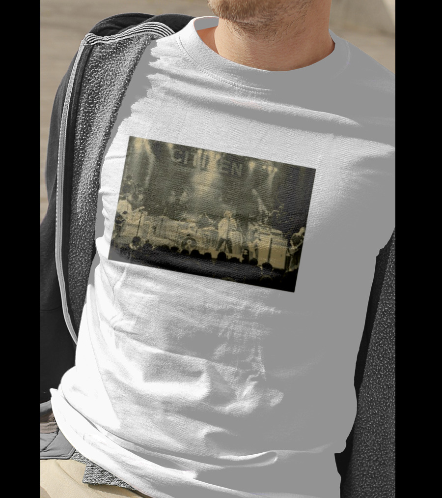 Citizen Be Mine Pull Me In Two I Will Mold Myself Just For You Concert Stage Performance Eyes Banner T-Shirt