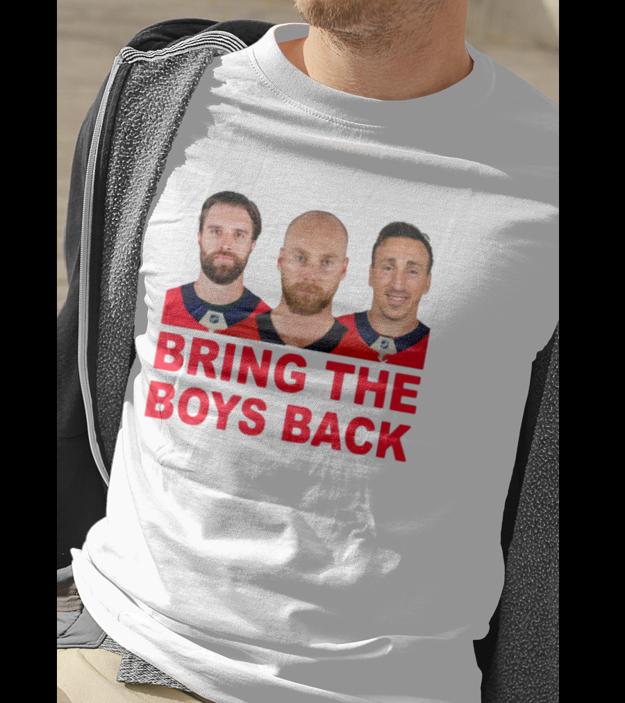 Bring The Boys Back Hockey Players Team Reunion Sports Fans T-Shirt
