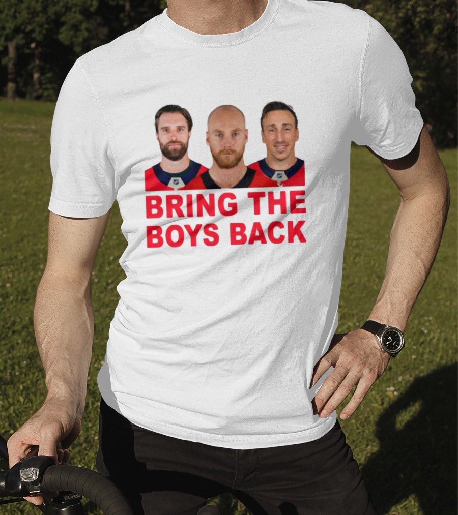 Bring The Boys Back Hockey Players Team Reunion Sports Fans T-Shirt