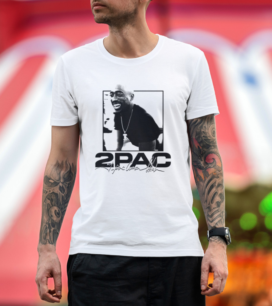 2Pac To Live And Die In LA Music Legend Tribute T-Shirt