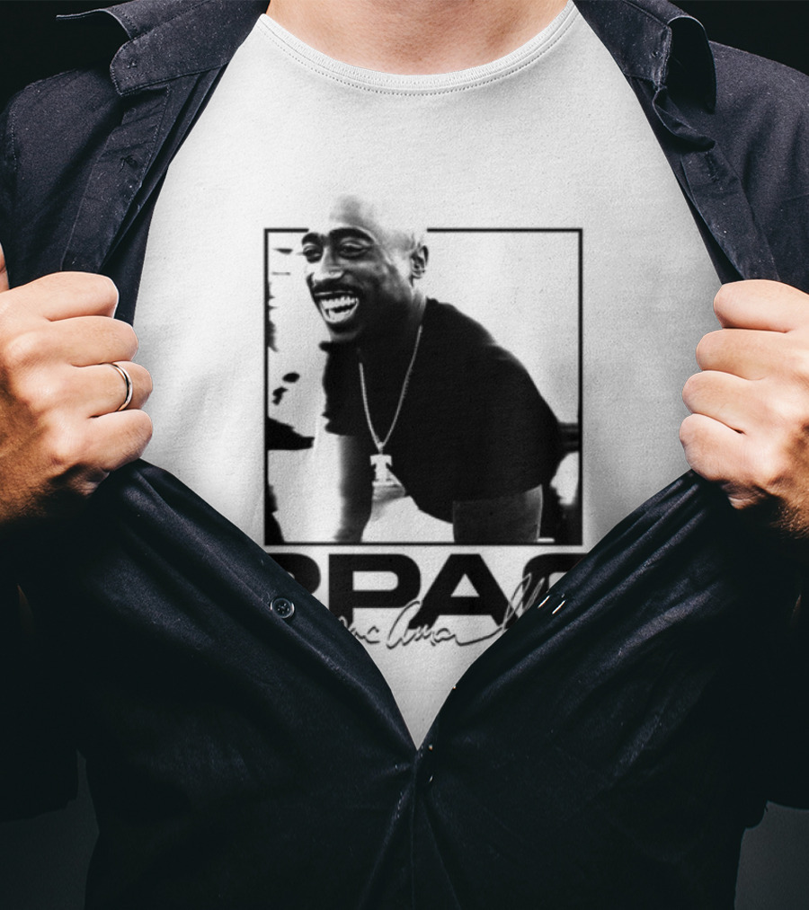 2Pac To Live And Die In LA Music Legend Tribute T-Shirt