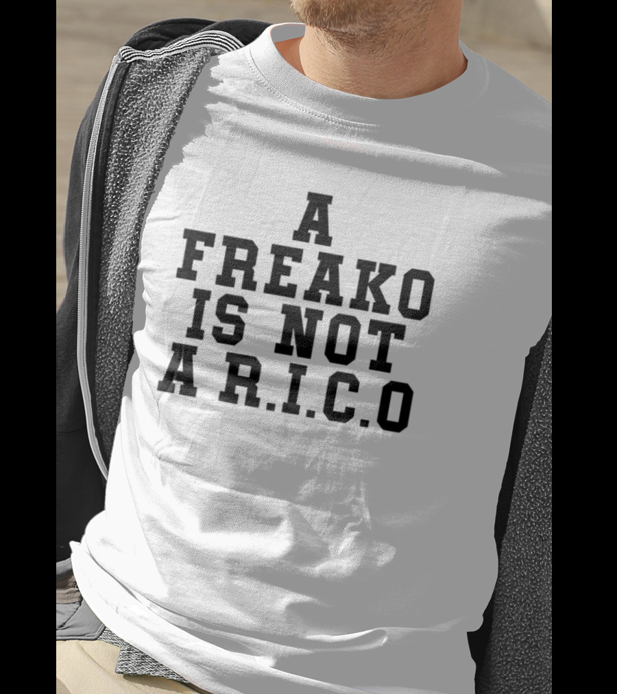 A Freako Is Not A Rico Fun Wordplay Humor T-Shirt