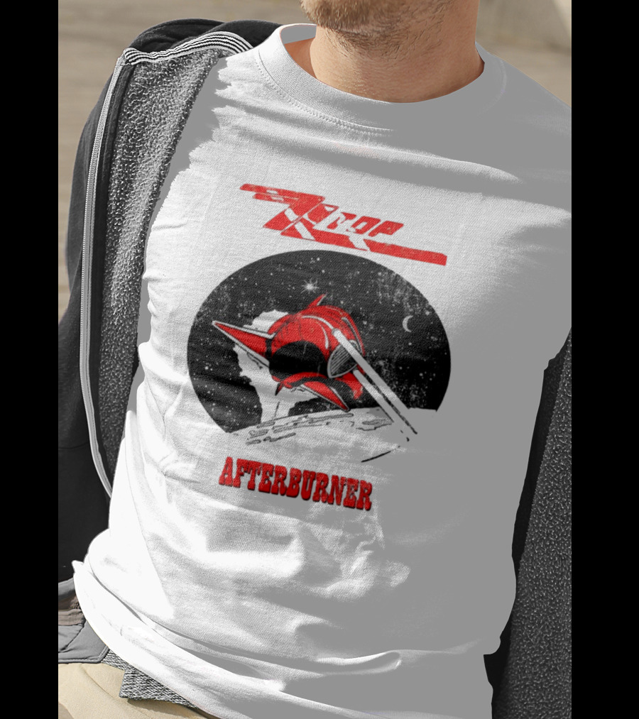 ZZ Top Afterburner Space Theme Retro 1985 T-Shirt