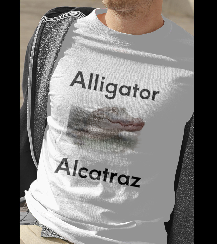 Alligator Alcatraz Crocodilian Escape Island T-Shirt