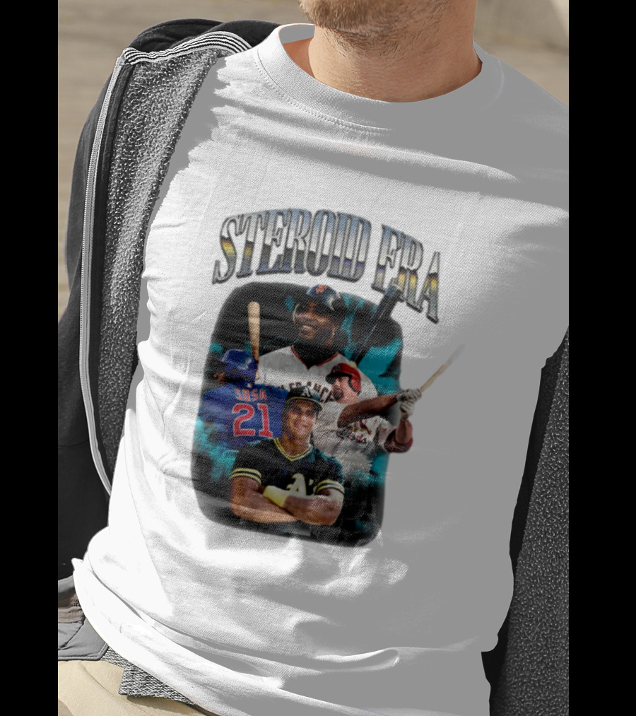 Almost Friday Steroid Era Giants Cubs Athletics Hall Of Fame Legends T-Shirt