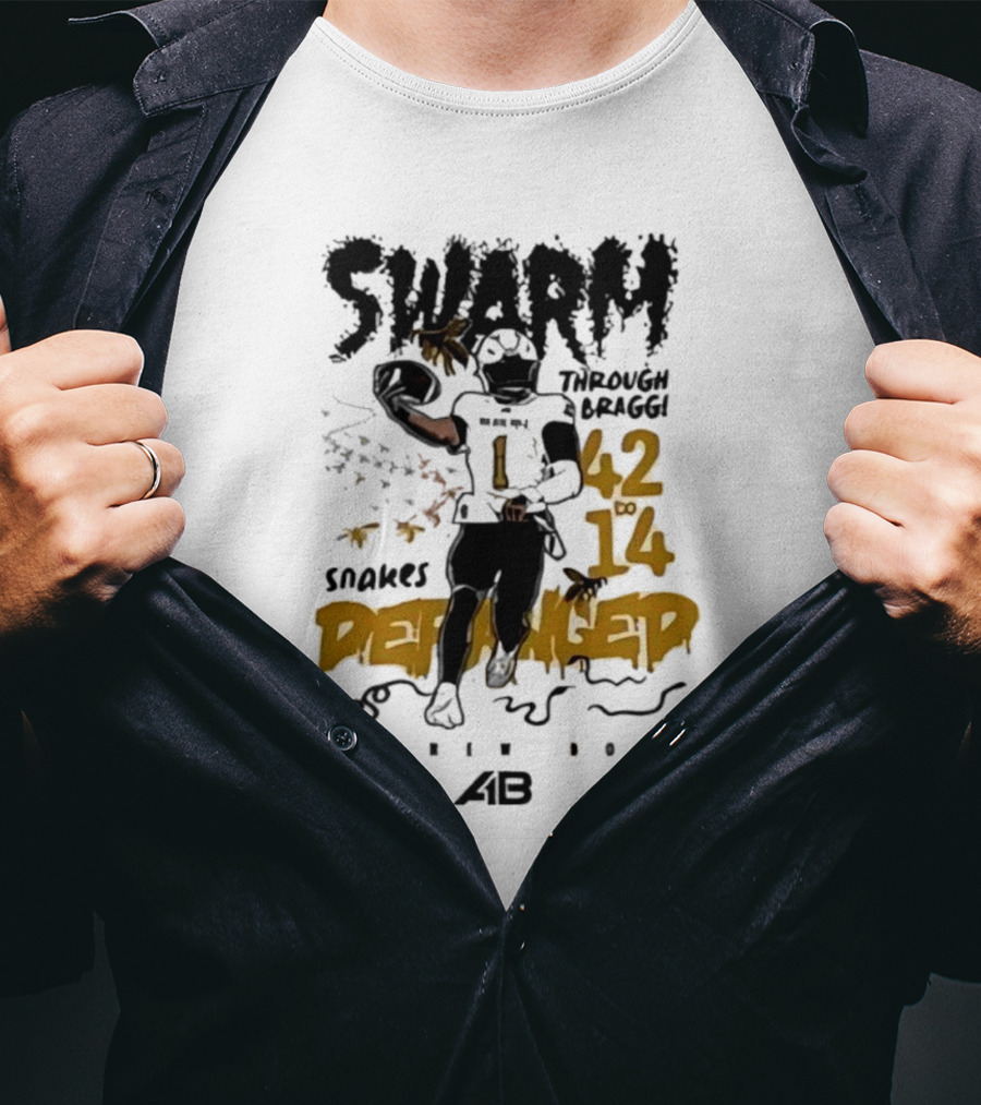 Andrew Body Alabama State University Petanged 42 14 T-Shirt