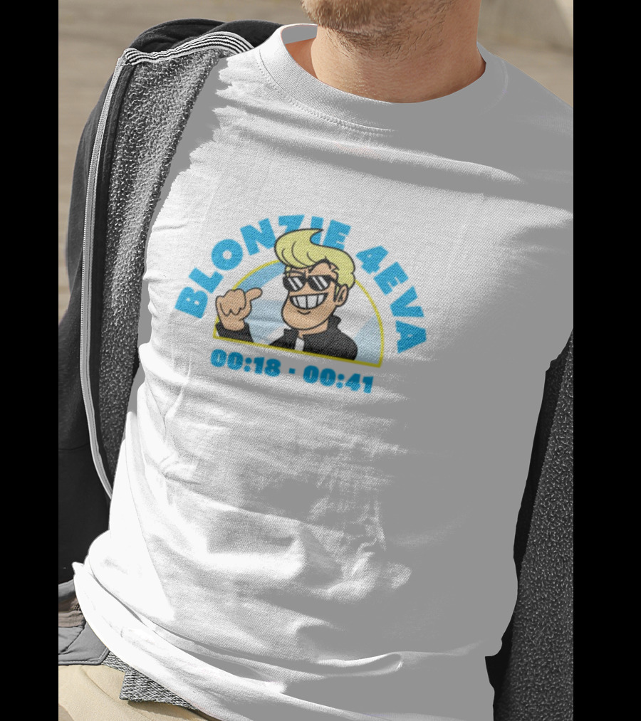Blonzie 4Eva Cartoon Character Tribute With Dates 00:13 - 06:43 T-Shirt