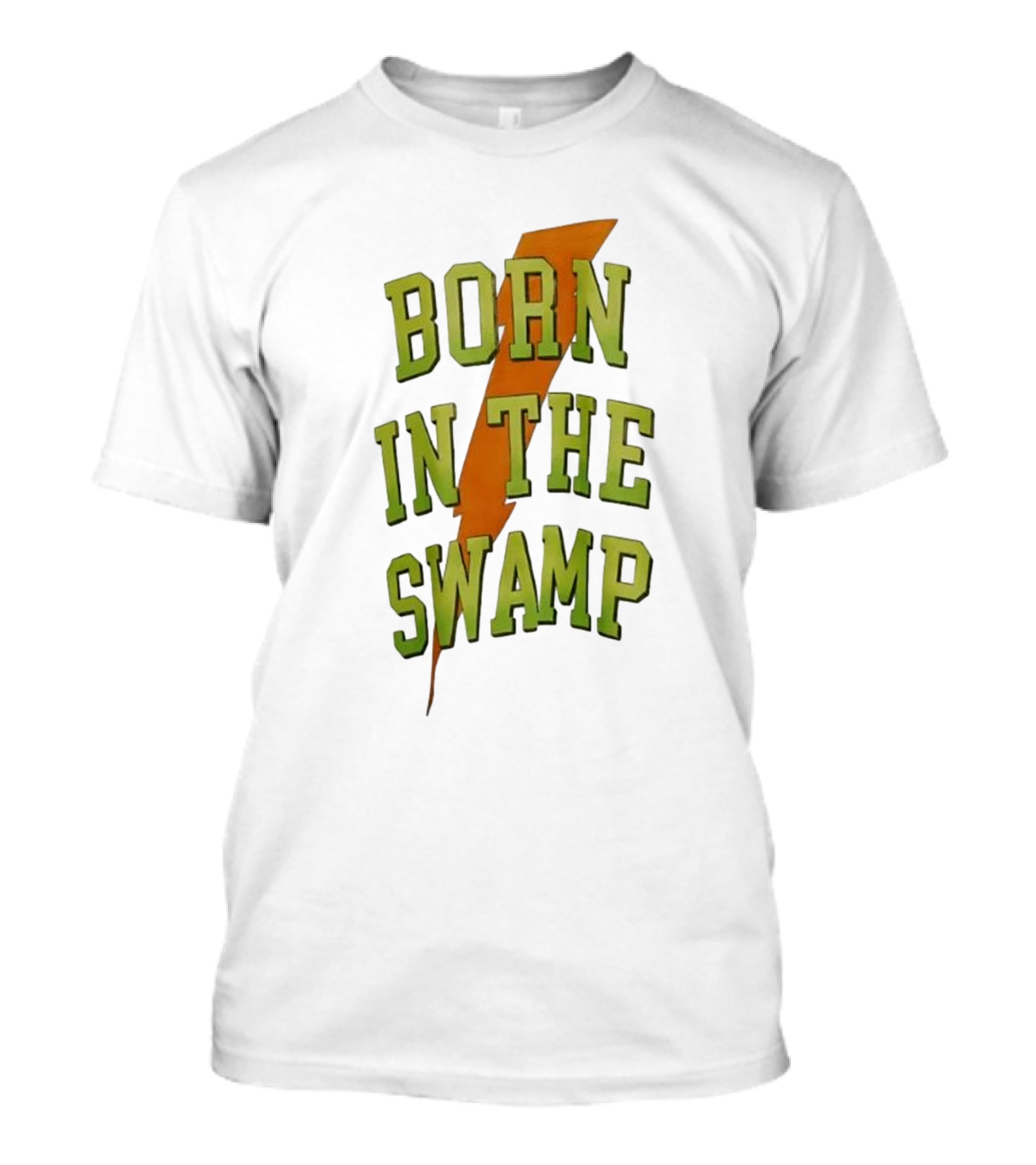 Born In The Swamp Lightning Bolt T-Shirt