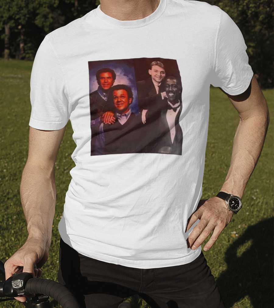 Brennan Dale School Picture Step Brothers Inspired Collage T-Shirt