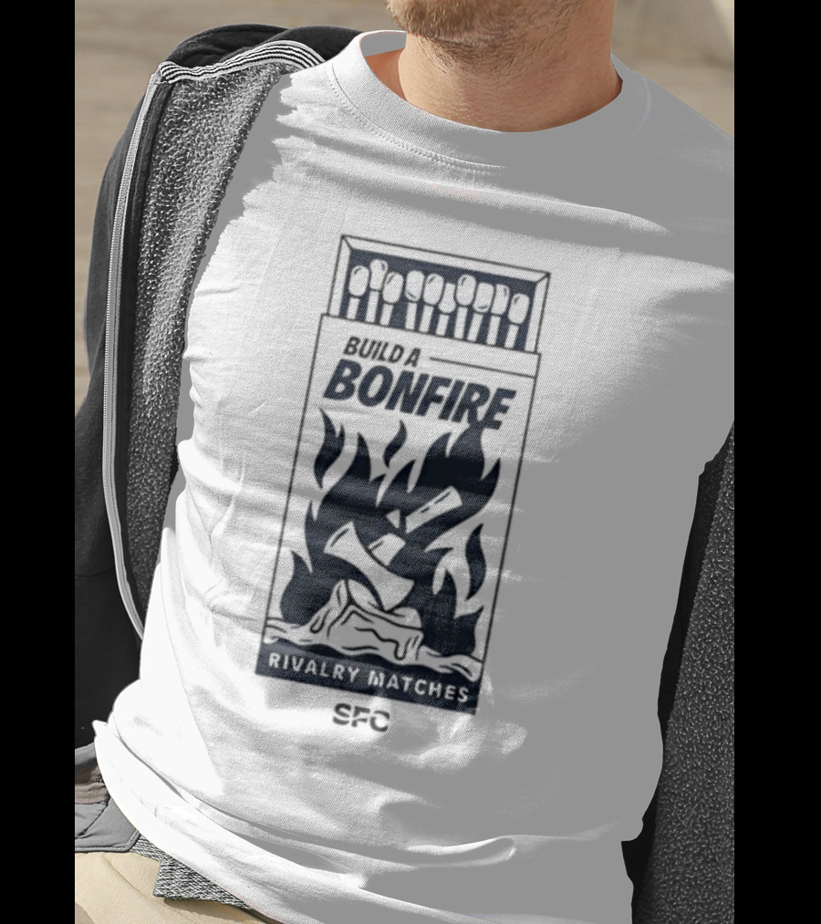 Bonfire Rivalry Matches SFC Build T-Shirt