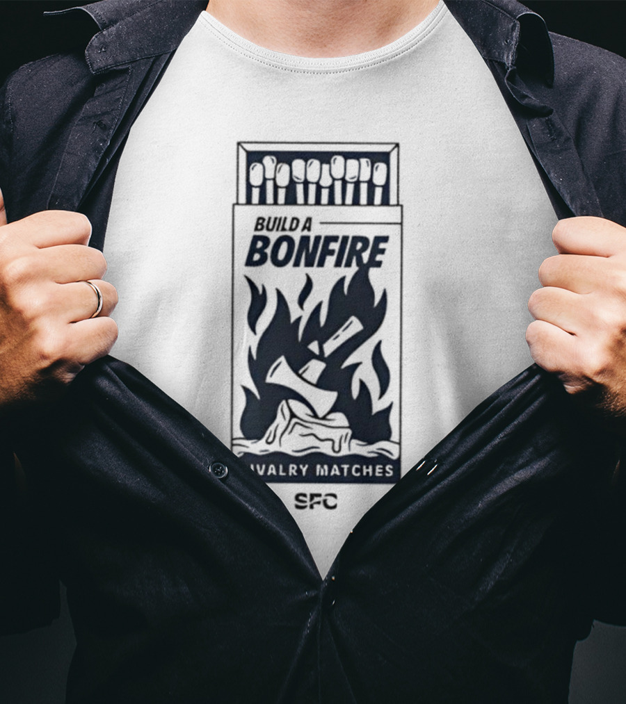 Bonfire Rivalry Matches SFC Build T-Shirt