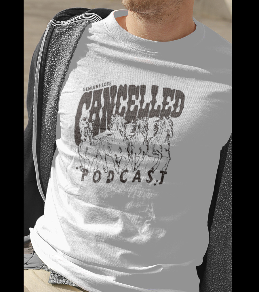 Genuine Cancelled Podcast Lore T-Shirt