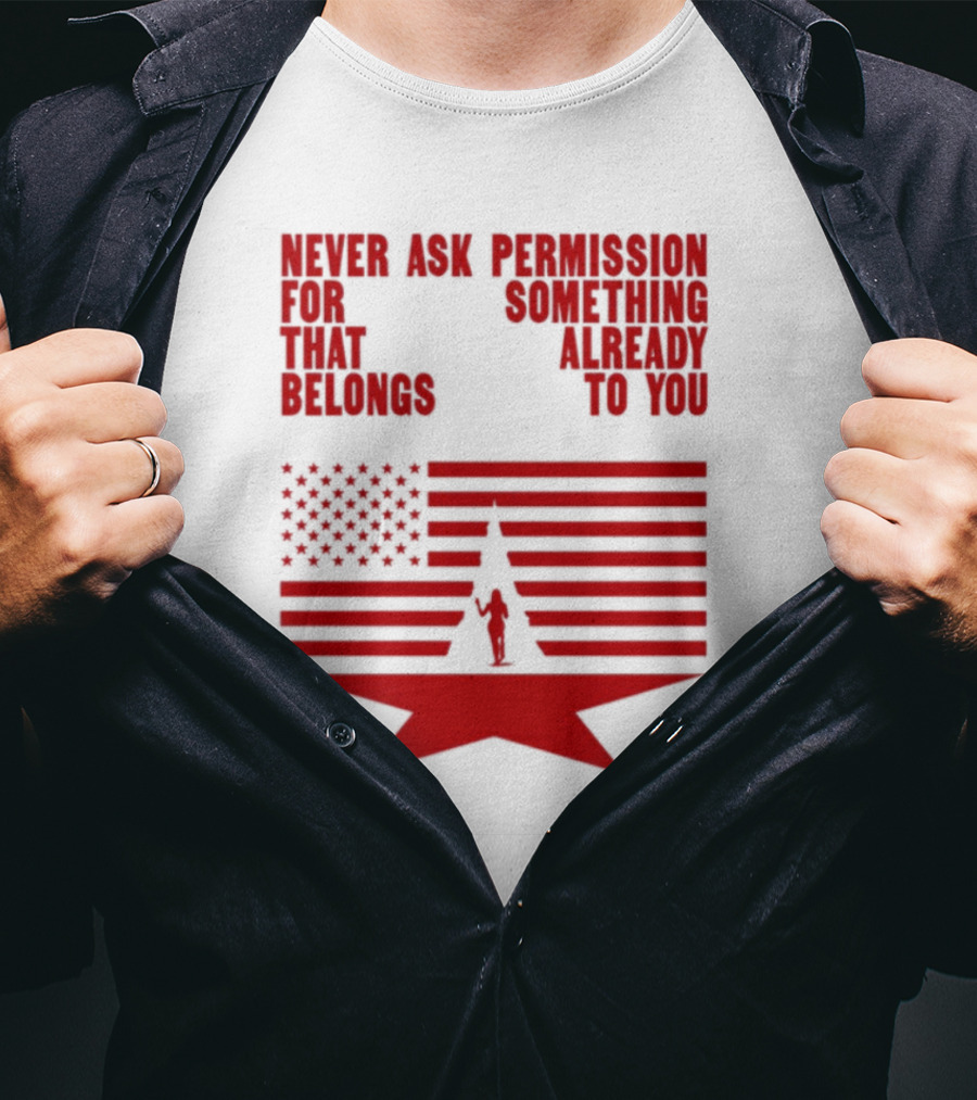 Cct Reclamation Never Ask Permission Belongs To You T-Shirt