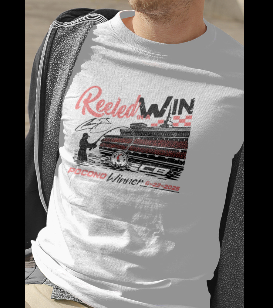 Chase Briscoe Reeled In Pocono Win 06-26-2022 T-Shirt