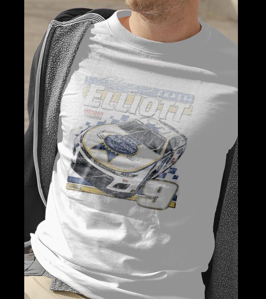 Chase Elliott Kelley Blue Book No. 9 Racing Hendrick Motorsports T-Shirt