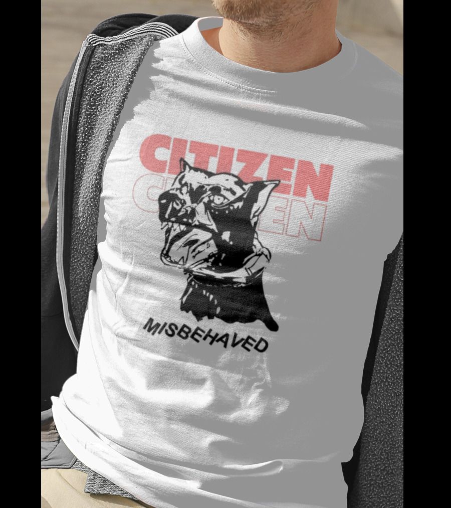 Citizen Misbehaved Classic Drama Iconic Style T-Shirt