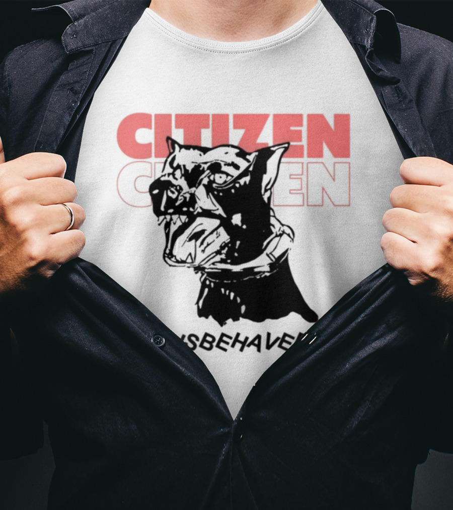 Citizen Misbehaved Classic Drama Iconic Style T-Shirt