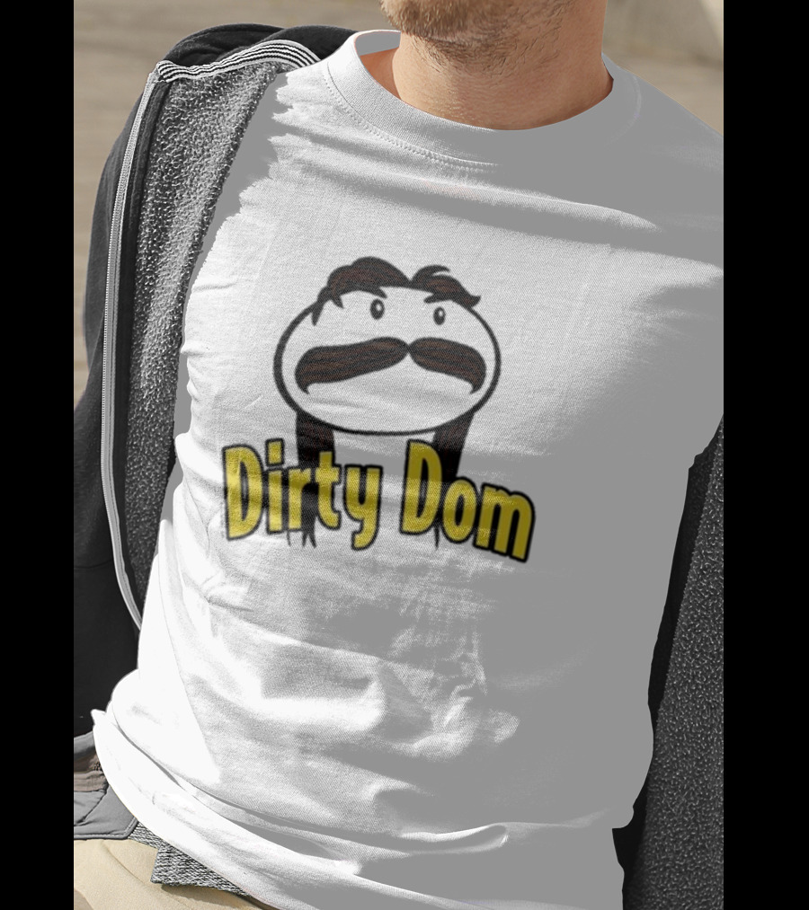 Dirty Dom Hair Illustration T-Shirt