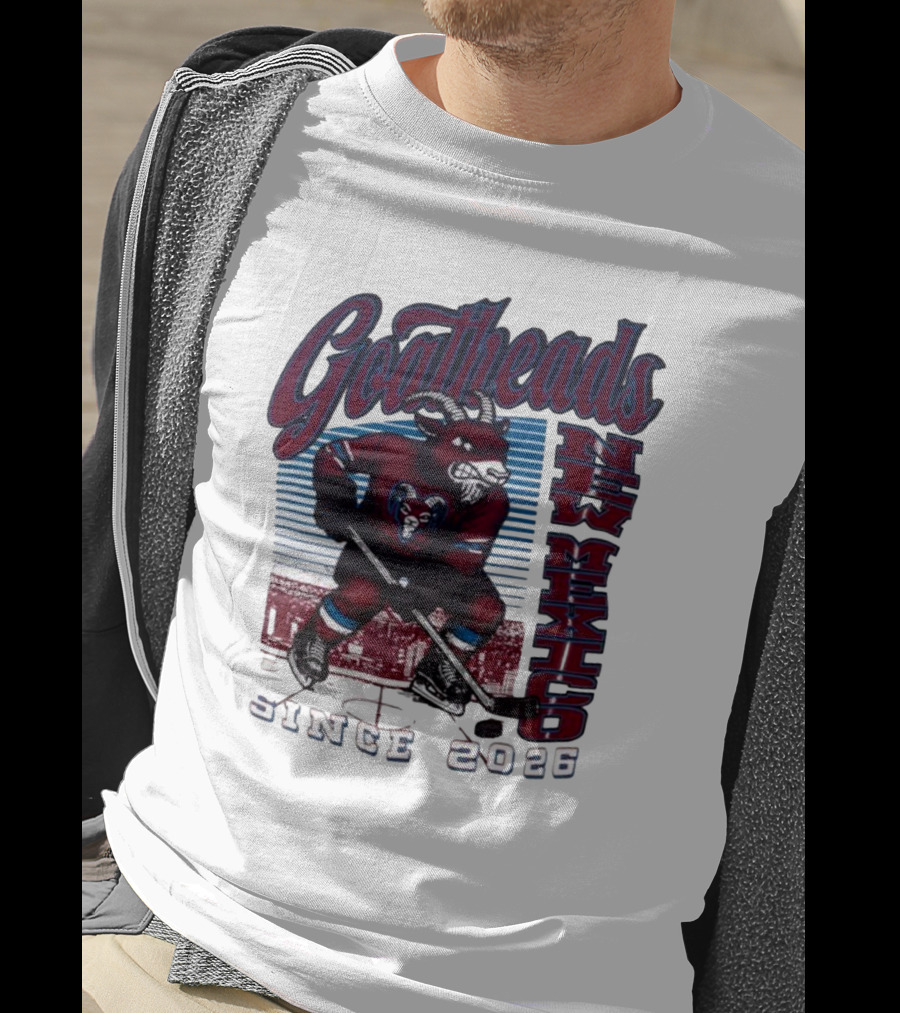 Goatheads New Mexico Hockey Since 2026 Hometown Pride Collection T-Shirt